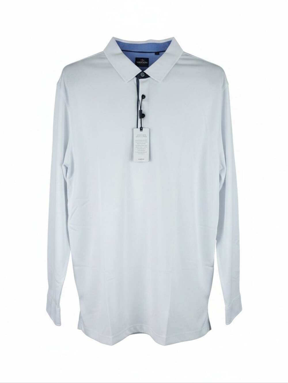 Men's Lux long sleeve Cotton flex polo.